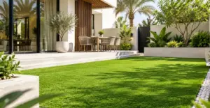 GV Fern 46 artificial grass in use (view 2)
