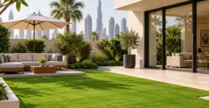 GV Meadow Green artificial grass in use (view 2)