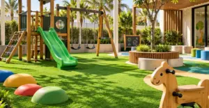 GV Play 25 kids play area artificial grass