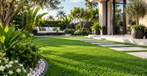 GV Summit Green artificial grass in use (view 2)