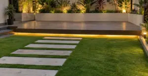GV Velvet artificial grass in use (view 2)